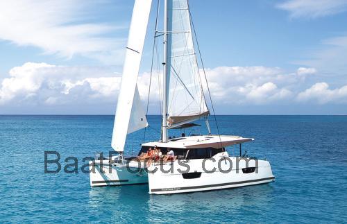 Fountaine Pajot Lucia 40 	Spesifikasjoner og anmeldelser